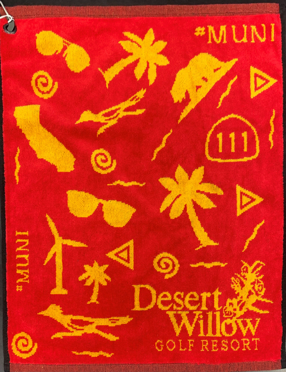 Devant Muni DWGR Golf Towel Desert Willow Golf Shop