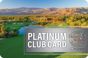 Palm Desert Resident: 2023-2024 Platinum Club Card